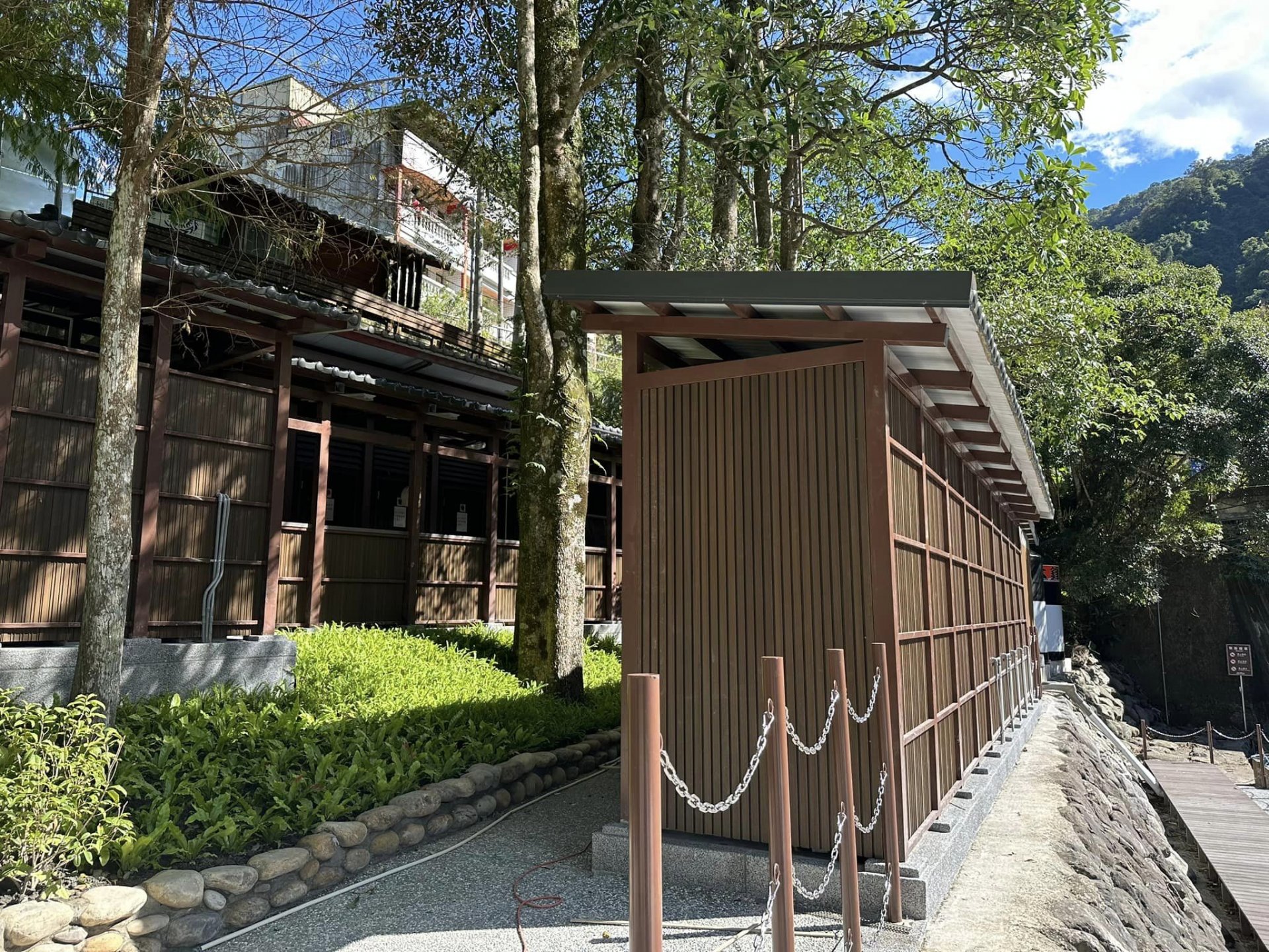 塑木牆面-長城牆板